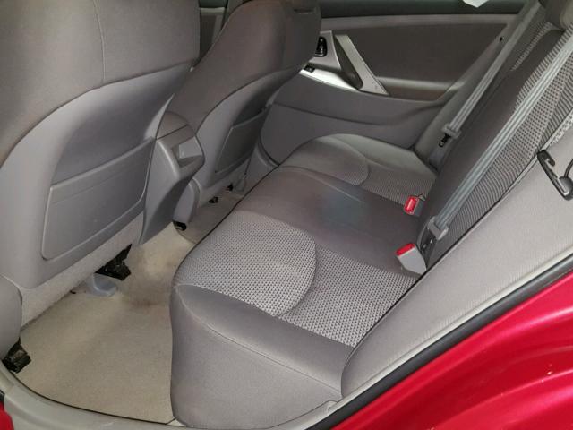 4T1BF3EK0AU049675 - 2010 TOYOTA CAMRY BASE MAROON photo 6