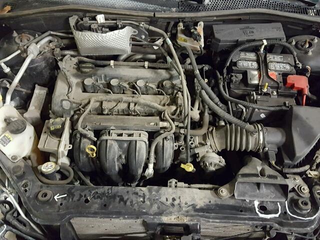 1FAHP33N18W262082 - 2008 FORD FOCUS SE BLACK photo 7