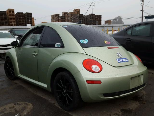 3VWPG31CX9M510416 - 2009 VOLKSWAGEN NEW BEETLE GREEN photo 3