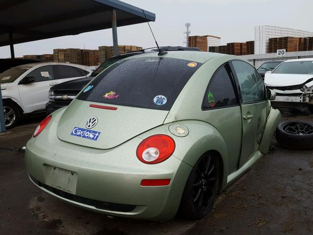 3VWPG31CX9M510416 - 2009 VOLKSWAGEN NEW BEETLE GREEN photo 4