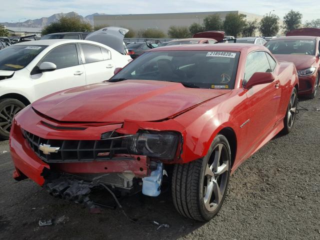 2G1FK1EJ9D9239904 - 2013 CHEVROLET CAMARO 2SS RED photo 2