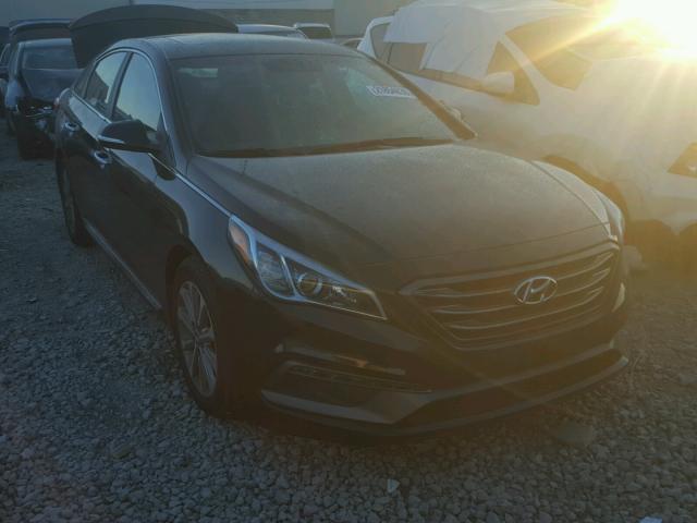 5NPE34AF9GH312094 - 2016 HYUNDAI SONATA SPO BLACK photo 1