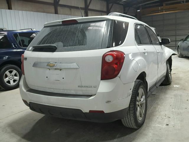 2CNALDEC0B6442059 - 2011 CHEVROLET EQUINOX LT WHITE photo 4