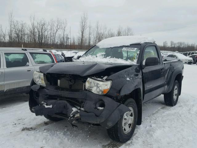 5TEPX42NX9Z630549 - 2009 TOYOTA TACOMA BLACK photo 2