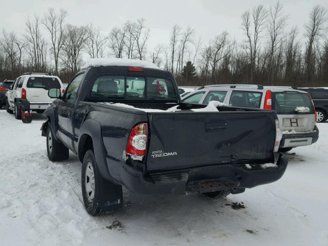 5TEPX42NX9Z630549 - 2009 TOYOTA TACOMA BLACK photo 3