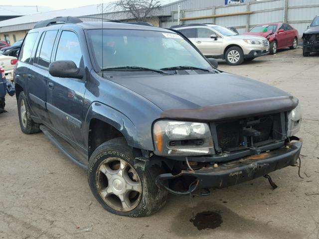 1GNET16S546139014 - 2004 CHEVROLET TRAILBLAZE GRAY photo 1