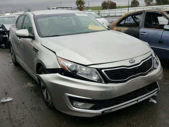 KNAGM4AD5C5033155 - 2012 KIA OPTIMA HYB SILVER photo 1