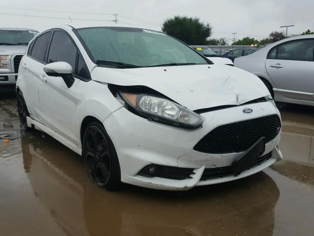 3FADP4GX4FM105112 - 2015 FORD FIESTA ST WHITE photo 1