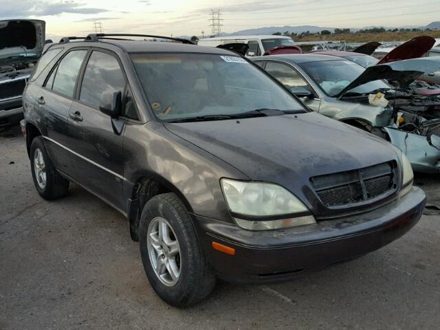 JTJGF10U920145821 - 2002 LEXUS RX 300 GRAY photo 1