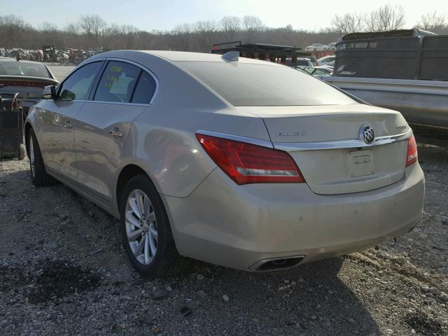 1G4GB5G37FF230772 - 2015 BUICK LACROSSE TAN photo 3