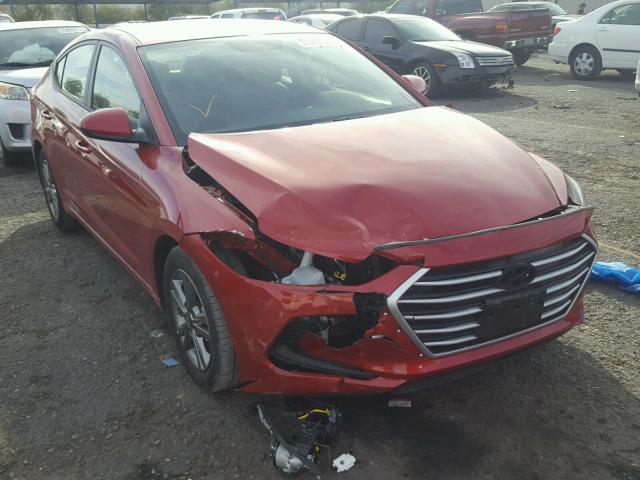 5NPD84LF9JH251850 - 2018 HYUNDAI ELANTRA SE RED photo 1