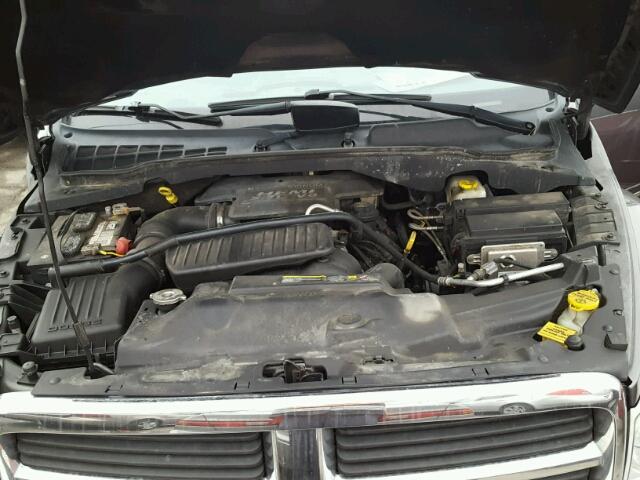 1D4HB58D54F191065 - 2004 DODGE DURANGO LI GRAY photo 7