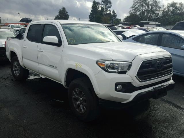 5TFAX5GN6GX053334 - 2016 TOYOTA TACOMA DOU WHITE photo 1