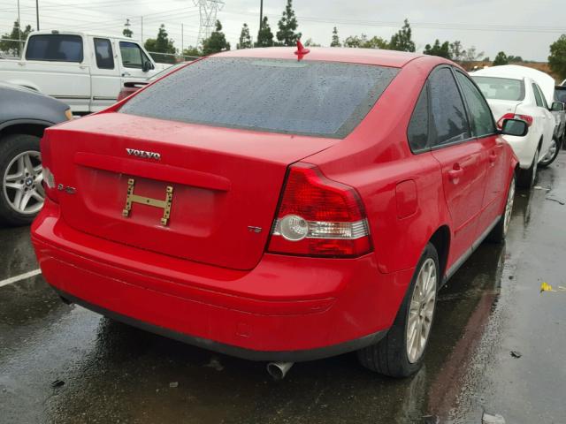 YV1MS682152052540 - 2005 VOLVO S40 T5 RED photo 4