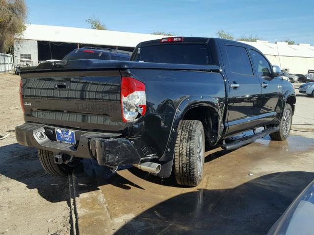 5TFAW5F11JX703552 - 2018 TOYOTA TUNDRA CRE BLACK photo 4