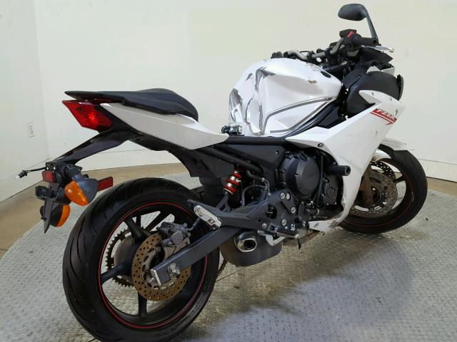 JYARJ18E9CA008425 - 2012 YAMAHA FZ6 R WHITE photo 8