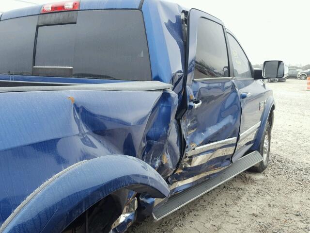 3D73Y3HL7BG622976 - 2011 DODGE RAM 3500 BLUE photo 9