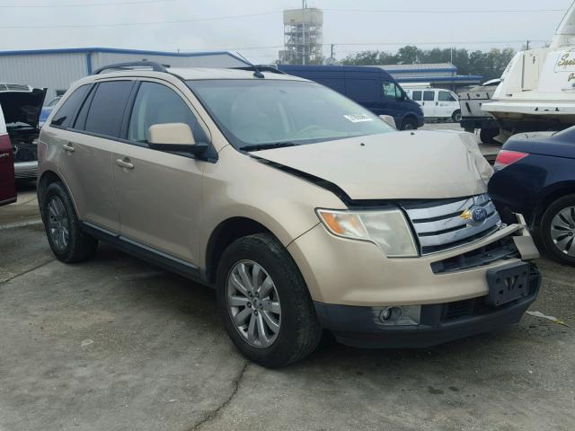 2FMDK38C57BB25785 - 2007 FORD EDGE SEL TAN photo 1