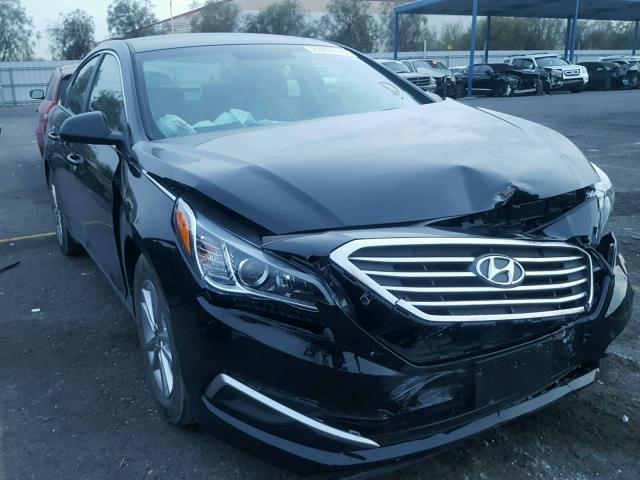 5NPE24AF3HH586461 - 2017 HYUNDAI SONATA SE BLACK photo 1