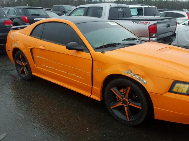 1FAFP40664F211231 - 2004 FORD MUSTANG ORANGE photo 9