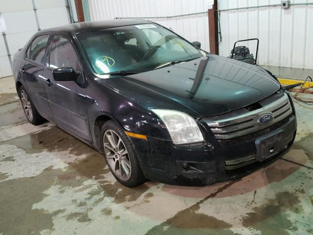 3FAHP07Z58R197428 - 2008 FORD FUSION SE BLACK photo 1