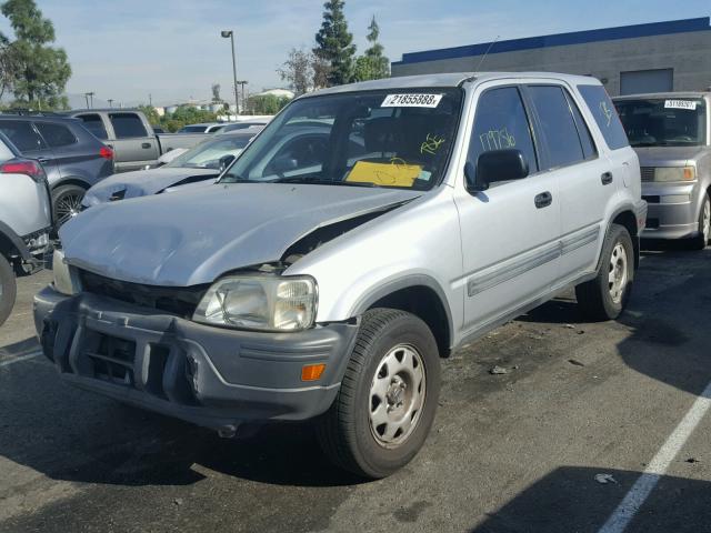 JHLRD1847VC007299 - 1997 HONDA CR-V LX SILVER photo 2