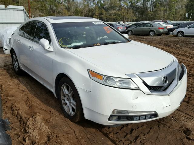 19UUA8F52AA020215 - 2010 ACURA TL WHITE photo 1