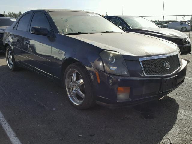 1G6DM577840157399 - 2004 CADILLAC CTS BLUE photo 1