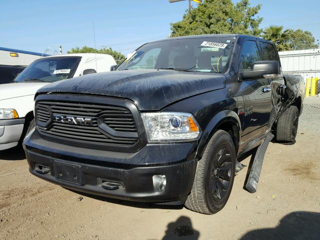 1C6RR6PT2GS148964 - 2016 RAM 1500 LONGH BLACK photo 2