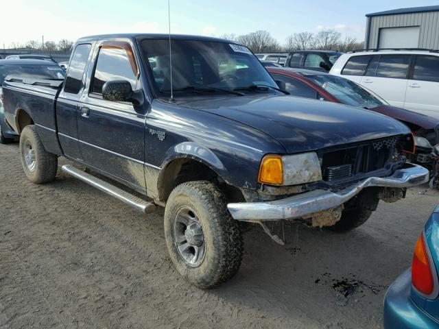 1FTYR14U71TA70834 - 2001 FORD RANGER SUP BLUE photo 1