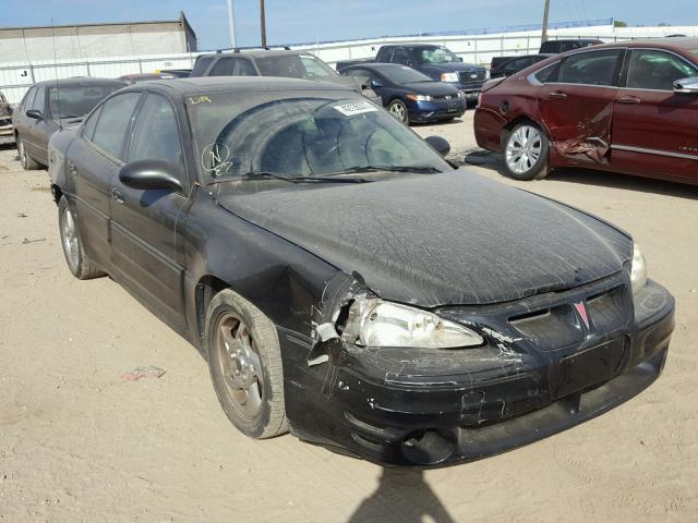 1G2NW52E43C259379 - 2003 PONTIAC GRAND AM G BLACK photo 1