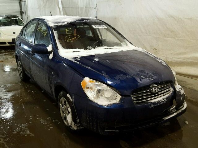 KMHCN4AC7AU492496 - 2010 HYUNDAI ACCENT GLS BLUE photo 1