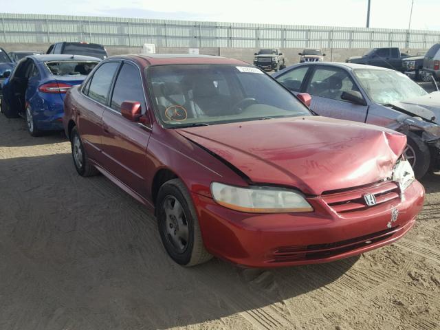 1HGCG165X2A041221 - 2002 HONDA ACCORD EX MAROON photo 1