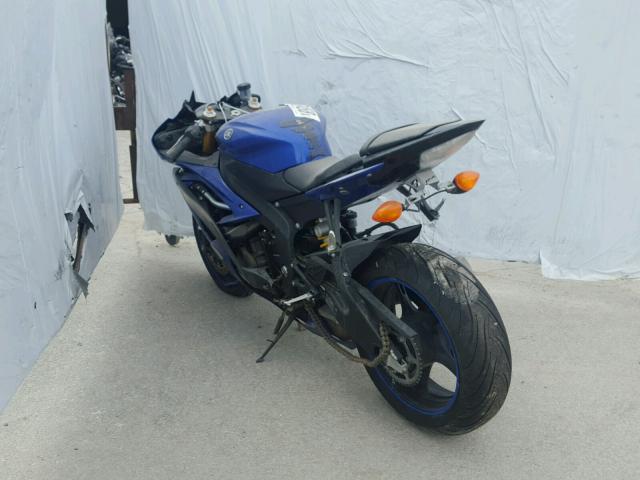 JYARJ16E5CA027315 - 2012 YAMAHA YZFR6 BLUE photo 3