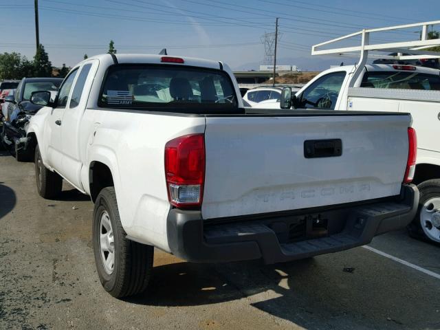 5TFRX5GN7HX096665 - 2017 TOYOTA TACOMA ACC WHITE photo 3