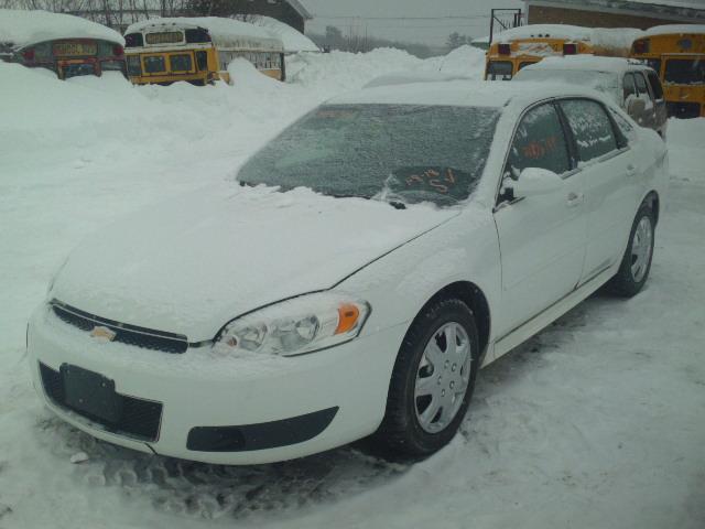 2G1WD5E37C1154706 - 2012 CHEVROLET IMPALA POL WHITE photo 2