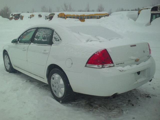 2G1WD5E37C1154706 - 2012 CHEVROLET IMPALA POL WHITE photo 3