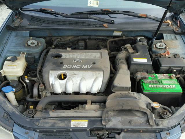 KMHEU46C06A125792 - 2006 HYUNDAI SONATA GLS GRAY photo 7