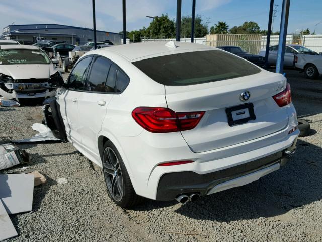 5UXXW3C32H0T79761 - 2017 BMW X4 XDRIVE2 WHITE photo 3