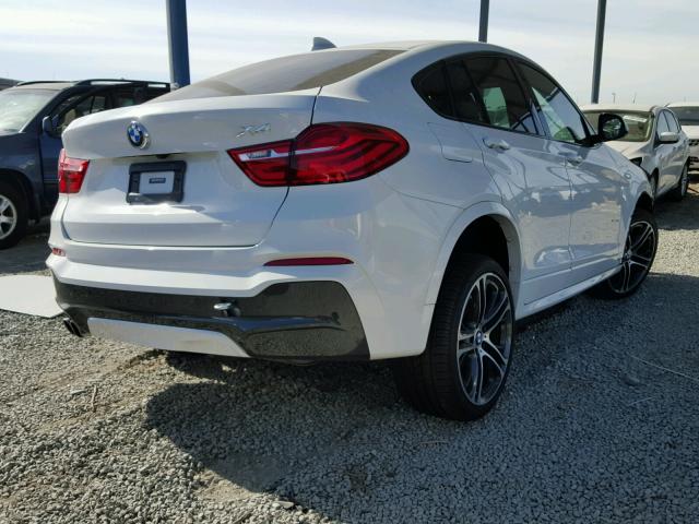 5UXXW3C32H0T79761 - 2017 BMW X4 XDRIVE2 Biały zdjęcie 4