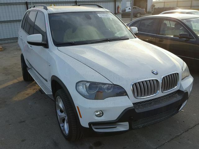 5UXFE83507LZ44048 - 2007 BMW X5 4.8I WHITE photo 1