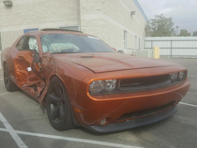 2B3CJ5DT7BH575594 - 2011 DODGE CHALLENGER ORANGE photo 1