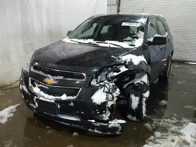 2GNFLEEK6E6105253 - 2014 CHEVROLET EQUINOX LS BLACK photo 9