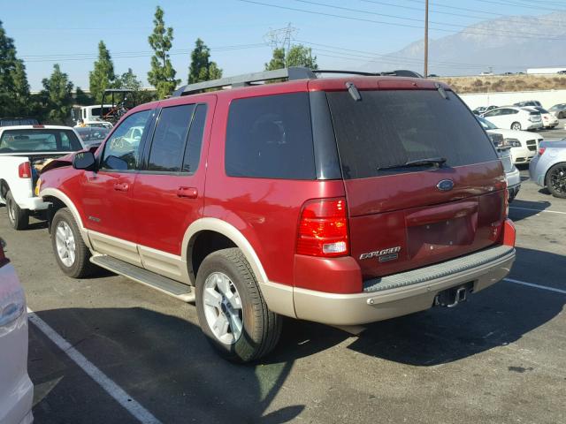 1FMZU64W85ZA36997 - 2005 FORD EXPLORER E RED photo 3