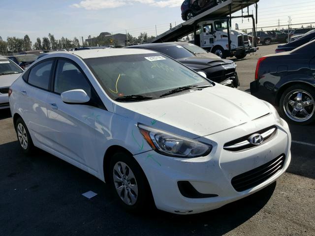 KMHCT4AE2FU854409 - 2015 HYUNDAI ACCENT GLS WHITE photo 1