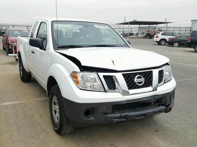 1N6BD0CT7HN730826 - 2017 NISSAN FRONTIER S WHITE photo 1