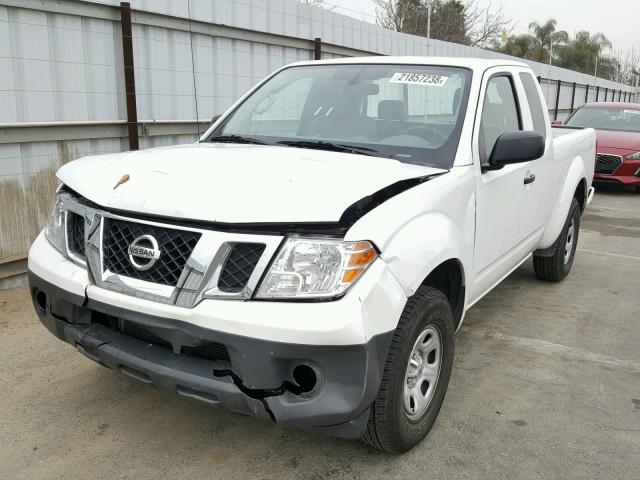 1N6BD0CT7HN730826 - 2017 NISSAN FRONTIER S WHITE photo 2