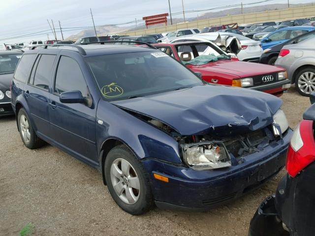 WVWSP61J93W213349 - 2003 VOLKSWAGEN JETTA GLS BLUE photo 1