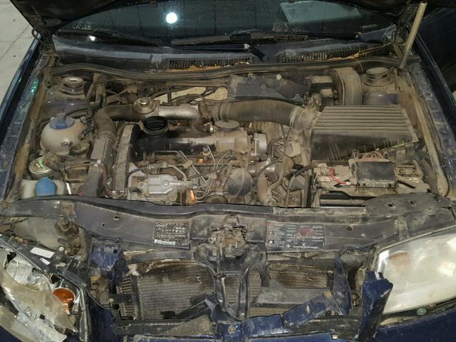 WVWSP61J93W213349 - 2003 VOLKSWAGEN JETTA GLS BLUE photo 7