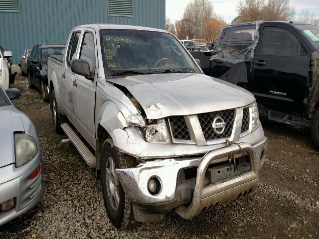 1N6AD09W37C423662 - 2007 NISSAN FRONTIER C SILVER photo 1
